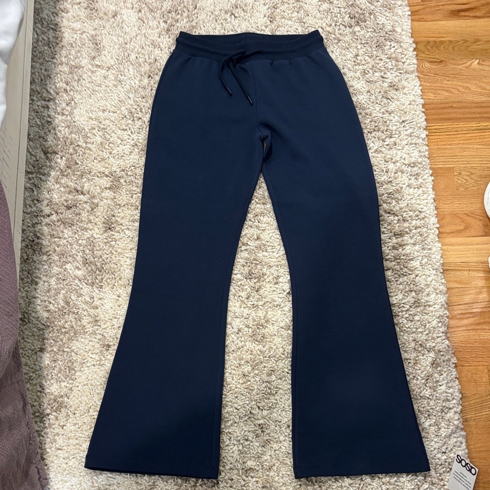 ASOS Women's Navy Flare Pants